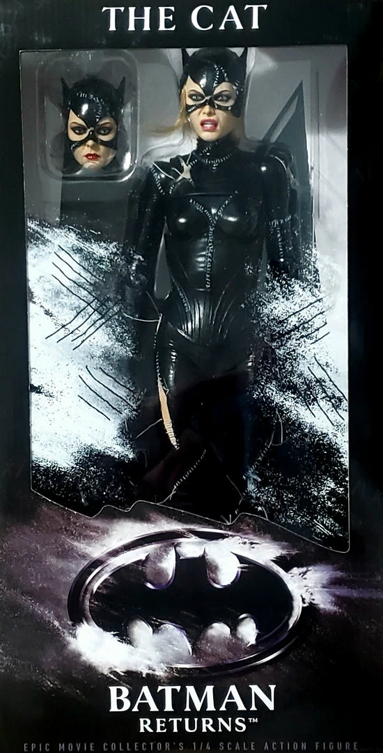 Brand new ✔️ Catwoman: Batman Returns – 1/4 Scale Action Figure – Catwoman (Michelle Pfeiffer) By NECA ⌛ 8 Catwoman: Batman Returns – 1/4 Scale Action Figure – Catwoman (Michelle Pfeiffer) By NECA