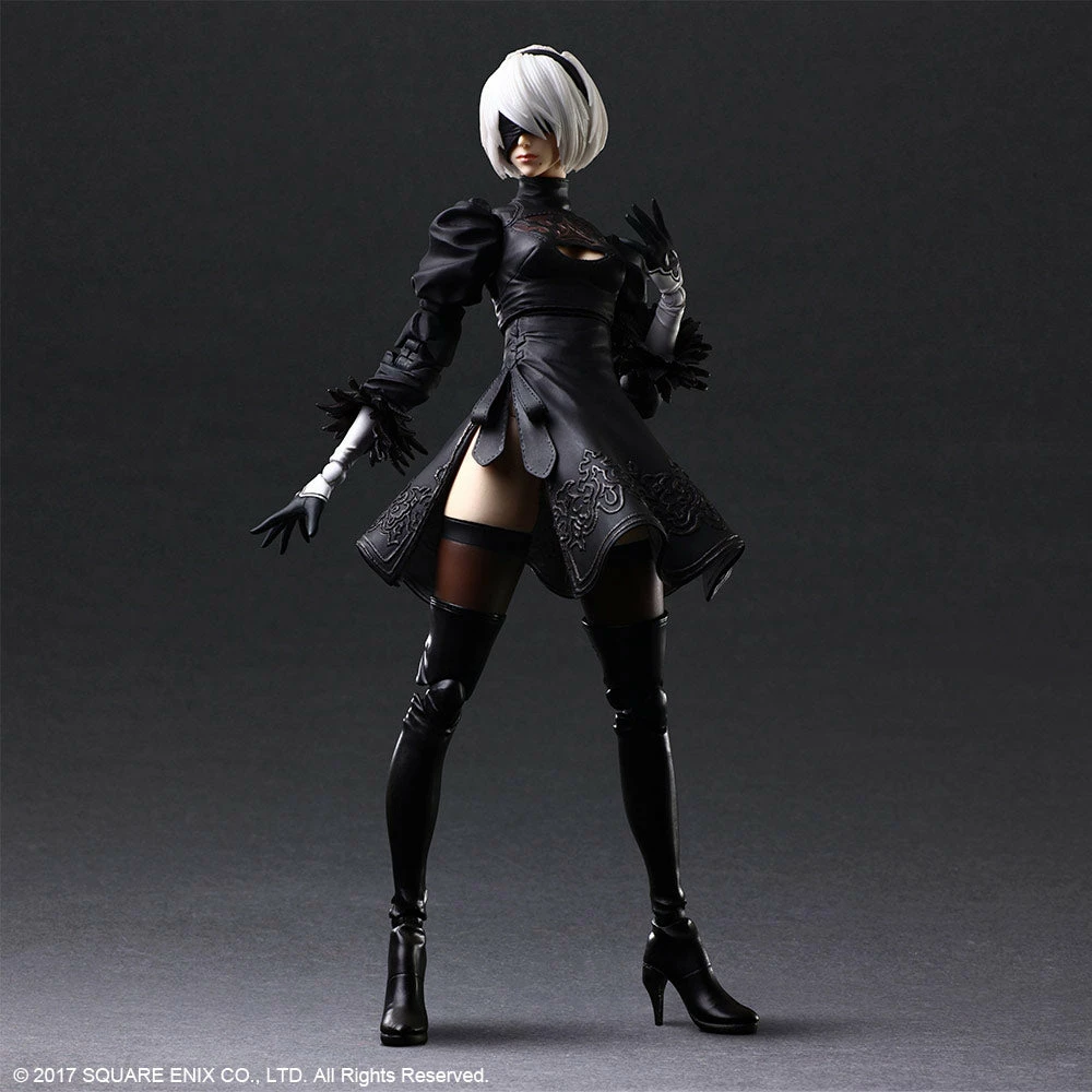 2B (YoRHa No.2 Type B) Deluxe Action Figure By Square Enix Play Arts Kai