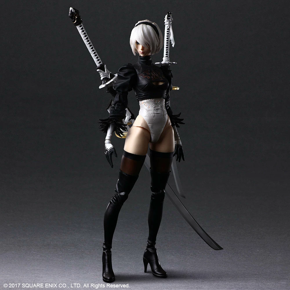 2B (YoRHa No.2 Type B) Deluxe Action Figure By Square Enix Play Arts Kai