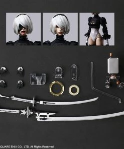 2B (YoRHa No.2 Type B) Deluxe Action Figure By Square Enix Play Arts Kai