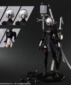 2B (YoRHa No.2 Type B) Deluxe Action Figure By Square Enix Play Arts Kai