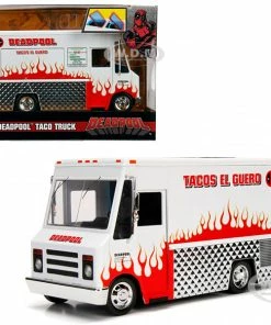 Jada Toys Deadpool Taco Truck With Deadpool Diecast Figure "Marvel" Series By Jada
