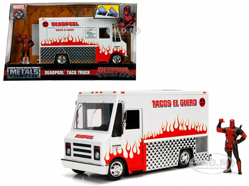 Best deal π Jada Toys Deadpool Taco Truck With Deadpool Diecast Figure "Marvel" Series By Jada π 1 Jada Toys Deadpool Taco Truck With Deadpool Diecast Figure "Marvel" Series By Jada