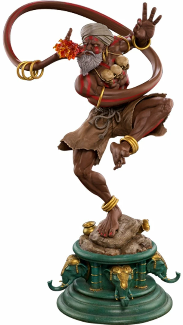 Best Sale ✨ Dhalsim Statue By PCS Collectibles Street Fighter V ⭐ 11 Dhalsim Statue By PCS Collectibles Street Fighter V
