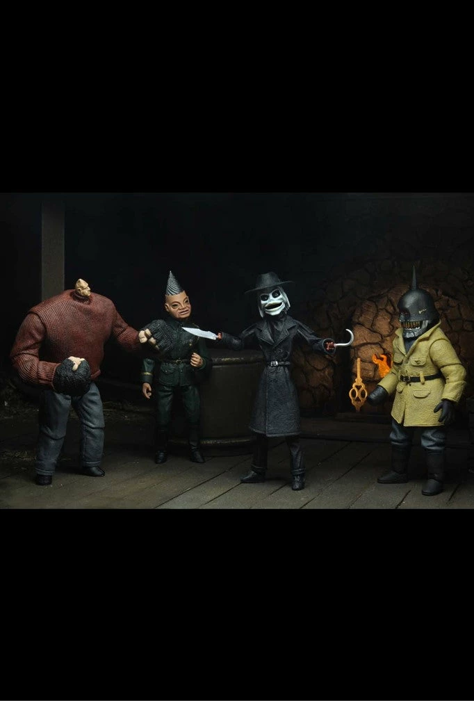 New ๐ Puppet Master โ 7โณ Scale Action Figure โ Pinhead & Tunneler 2 Pack By NECA ๐ 16 Puppet Master โ 7โณ Scale Action Figure โ Pinhead & Tunneler 2 Pack By NECA
