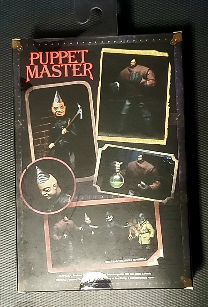 New ๐ Puppet Master โ 7โณ Scale Action Figure โ Pinhead & Tunneler 2 Pack By NECA ๐ 19 Puppet Master โ 7โณ Scale Action Figure โ Pinhead & Tunneler 2 Pack By NECA