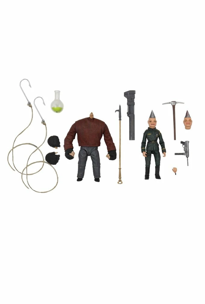 New ๐ Puppet Master โ 7โณ Scale Action Figure โ Pinhead & Tunneler 2 Pack By NECA ๐ 22 Puppet Master โ 7โณ Scale Action Figure โ Pinhead & Tunneler 2 Pack By NECA