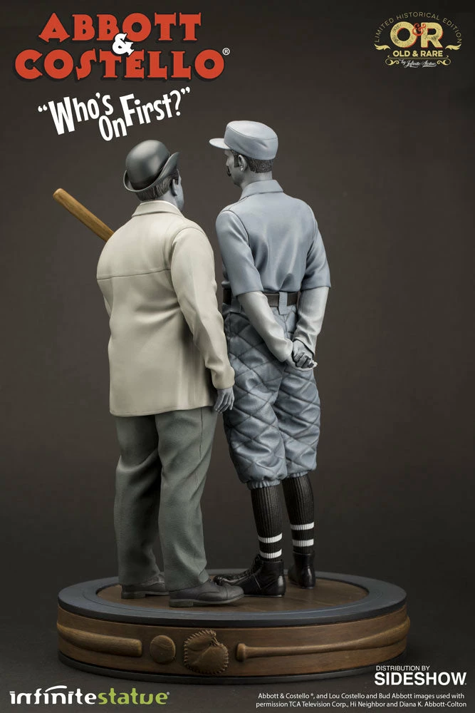 Promo ✔️ Abbott & Costello “Who’s On First?” Statue By Infinite Statue 1:6 Scale - Old & Rare Series 🤩 3 Abbott & Costello “Who’s On First?” Statue By Infinite Statue 1:6 Scale - Old & Rare Series