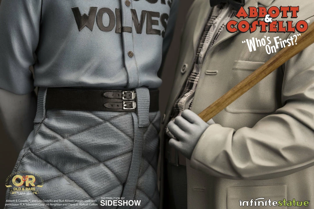 Promo ✔️ Abbott & Costello “Who’s On First?” Statue By Infinite Statue 1:6 Scale - Old & Rare Series 🤩 7 Abbott & Costello “Who’s On First?” Statue By Infinite Statue 1:6 Scale - Old & Rare Series