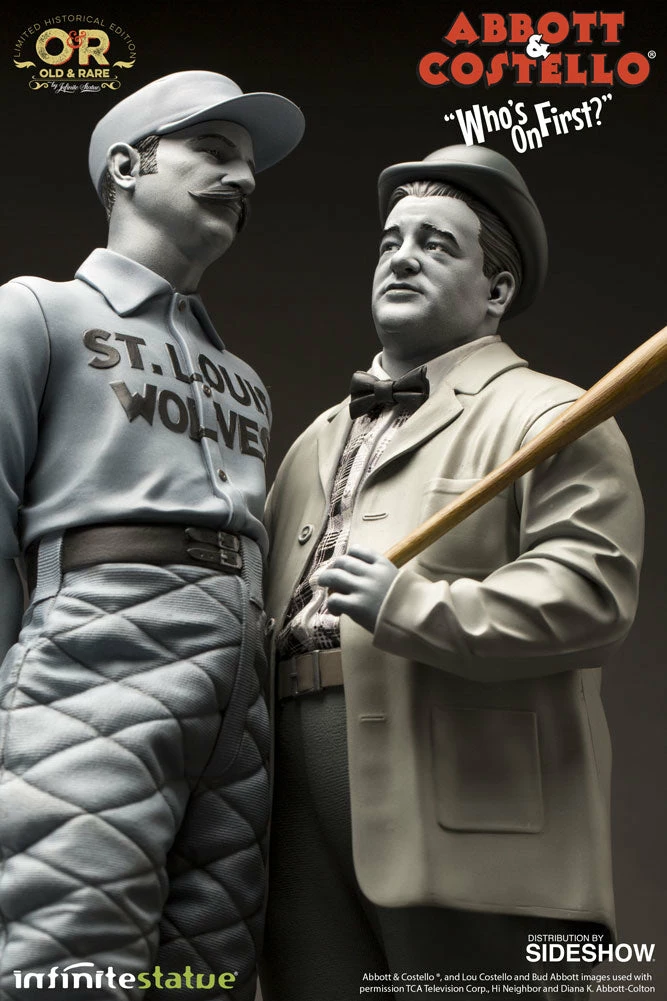 Promo ✔️ Abbott & Costello “Who’s On First?” Statue By Infinite Statue 1:6 Scale - Old & Rare Series 🤩 11 Abbott & Costello “Who’s On First?” Statue By Infinite Statue 1:6 Scale - Old & Rare Series