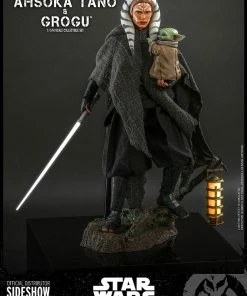 Hot Toys Sixth Scale Collectible Figures Ahsoka Tano And Grogu Sixth Scale Figure Set