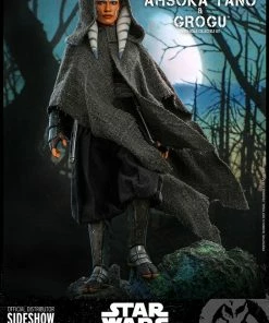 Hot Toys Sixth Scale Collectible Figures Ahsoka Tano And Grogu Sixth Scale Figure Set