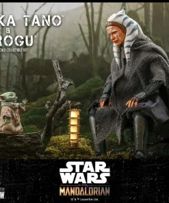Hot Toys Sixth Scale Collectible Figures Ahsoka Tano And Grogu Sixth Scale Figure Set
