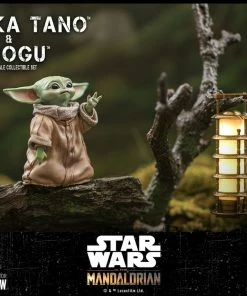 Hot Toys Sixth Scale Collectible Figures Ahsoka Tano And Grogu Sixth Scale Figure Set