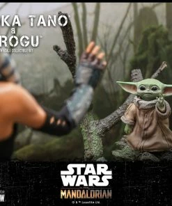 Hot Toys Sixth Scale Collectible Figures Ahsoka Tano And Grogu Sixth Scale Figure Set