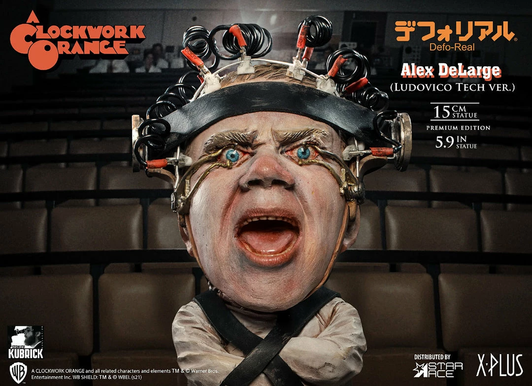 Deals π Alex DeLarge 2.0 (Ludovico Tech Version) Statue By Star Ace Toys Ltd. Defo-Real Series π 7 Alex DeLarge 2.0 (Ludovico Tech Version) Statue By Star Ace Toys Ltd. Defo-Real Series