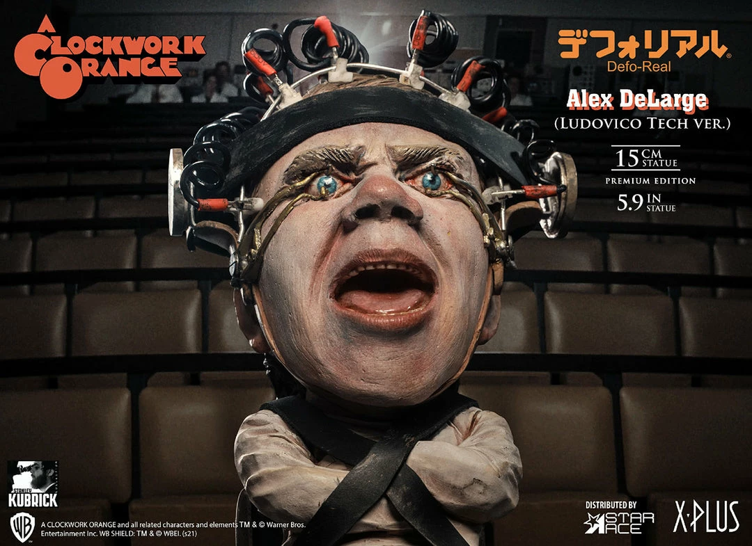 Deals π Alex DeLarge 2.0 (Ludovico Tech Version) Statue By Star Ace Toys Ltd. Defo-Real Series π 8 Alex DeLarge 2.0 (Ludovico Tech Version) Statue By Star Ace Toys Ltd. Defo-Real Series