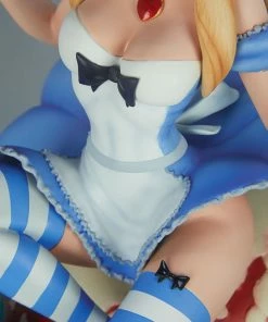 Premium Collection Alice In Wonderland Statue By Sideshow Collectibles Fairytale Fantasies Collection Artist J Scott Campbell