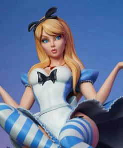 Premium Collection Alice In Wonderland Statue By Sideshow Collectibles Fairytale Fantasies Collection Artist J Scott Campbell