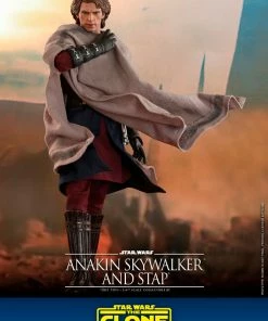 Hot Toys Anakin Skywalker And STAP Sixth Scale Figure Set