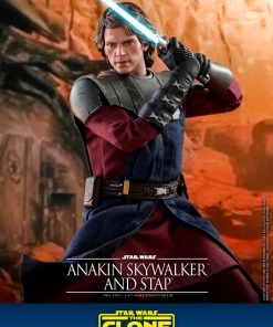 Hot Toys Anakin Skywalker And STAP Sixth Scale Figure Set