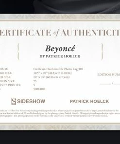 Art Work Murals & Prints Beyoncé Art Print By Sideshow Collectibles By Renowned Photographer Patrick Hoelck.