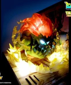 Cheapest 🛒 BigBoys Toys Blanka PVC Figure By BigBoysToys Street Fighter T.N.C. PVC Figure With Light And Sound 🔥 7 BigBoys Toys Blanka PVC Figure By BigBoysToys Street Fighter T.N.C. PVC Figure With Light And Sound