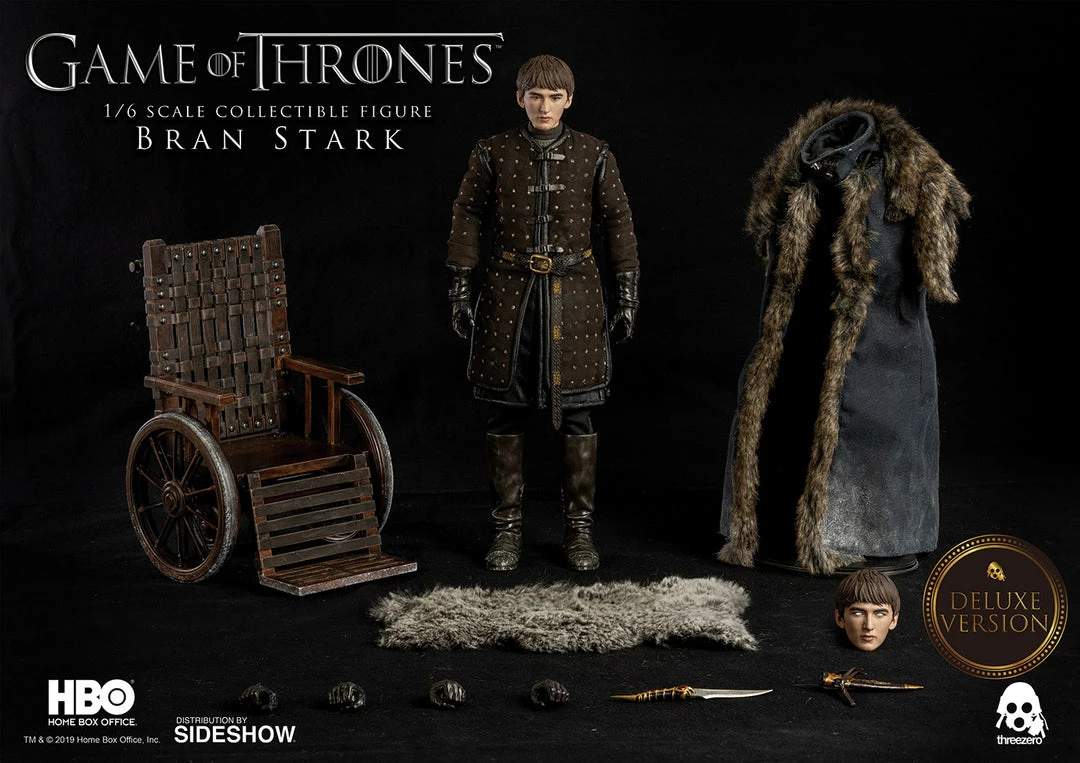Promo ✔️ Bran Stark (Deluxe Version) Game Of Thrones Sixth Scale Figure By Threezero ⭐ 2 Bran Stark (Deluxe Version) Game Of Thrones Sixth Scale Figure By Threezero