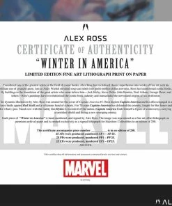 Hot Sale ✨ Art Work Murals & Prints Captain America: Winter In America Art Print By Alex Ross Art ⭐ 10 Art Work Murals & Prints Captain America: Winter In America Art Print By Alex Ross Art
