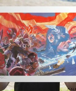 Hot Sale ✨ Art Work Murals & Prints Captain America: Winter In America Art Print By Alex Ross Art ⭐ 11 Art Work Murals & Prints Captain America: Winter In America Art Print By Alex Ross Art