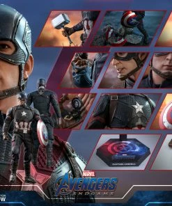 Top 10 ⭐ Captain America Sixth Scale Figure By Hot Toys Avengers: Endgame - Movie Masterpiece Series ⌛ 32 Captain America Sixth Scale Figure By Hot Toys Avengers: Endgame - Movie Masterpiece Series