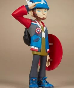 Captain America Designer Collectible Toy By Unruly Industries™ By KaNO