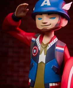 Captain America Designer Collectible Toy By Unruly Industries™ By KaNO