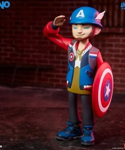 Captain America Designer Collectible Toy By Unruly Industries™ By KaNO