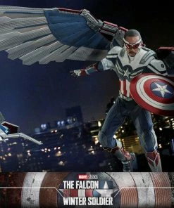 Captain America Sixth Scale Figure By Hot Toys Television Masterpiece Series - The Falcon And The Winter Soldier
