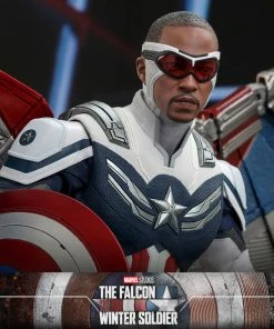 Captain America Sixth Scale Figure By Hot Toys Television Masterpiece Series - The Falcon And The Winter Soldier