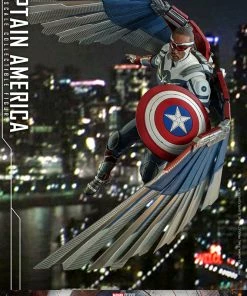 Captain America Sixth Scale Figure By Hot Toys Television Masterpiece Series - The Falcon And The Winter Soldier