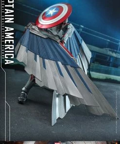Captain America Sixth Scale Figure By Hot Toys Television Masterpiece Series - The Falcon And The Winter Soldier