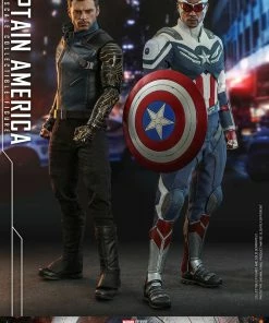 Captain America Sixth Scale Figure By Hot Toys Television Masterpiece Series - The Falcon And The Winter Soldier