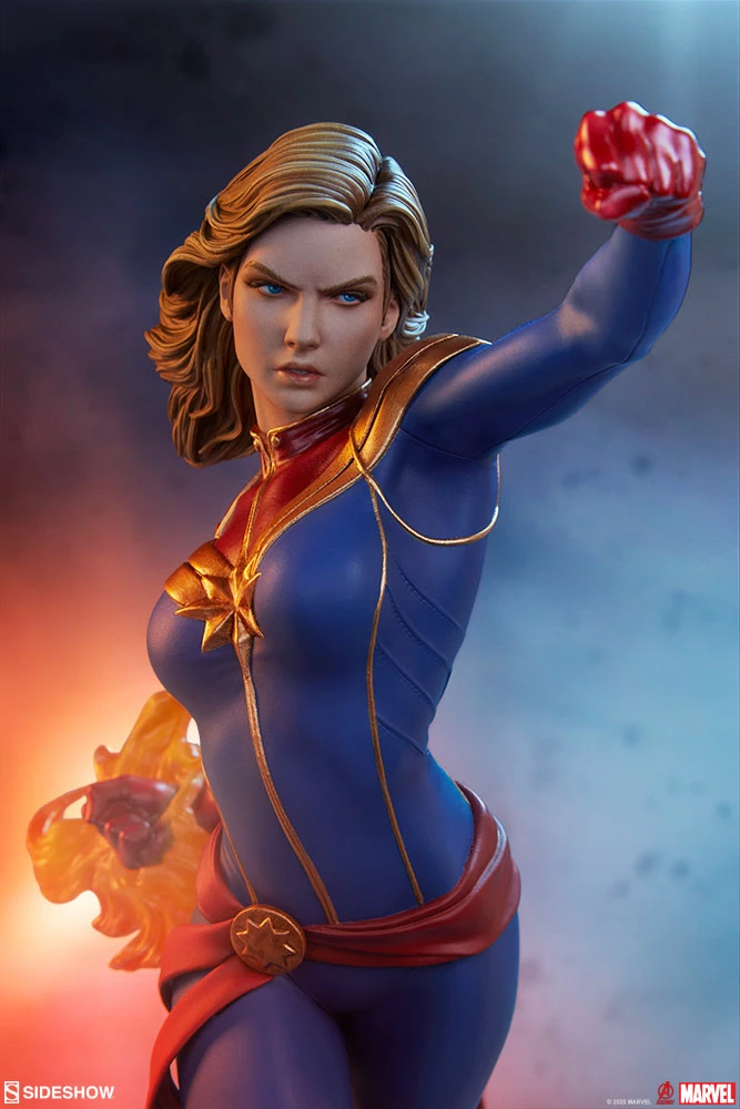Best Sale 🤩 Captain Marvel Statue By Sideshow Collectibles Avengers Assemble Avengers Earth's Heroes ⭐ 2 Captain Marvel Statue By Sideshow Collectibles Avengers Assemble Avengers Earth's Heroes