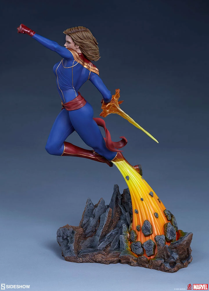 Best Sale 🤩 Captain Marvel Statue By Sideshow Collectibles Avengers Assemble Avengers Earth's Heroes ⭐ 10 Captain Marvel Statue By Sideshow Collectibles Avengers Assemble Avengers Earth's Heroes