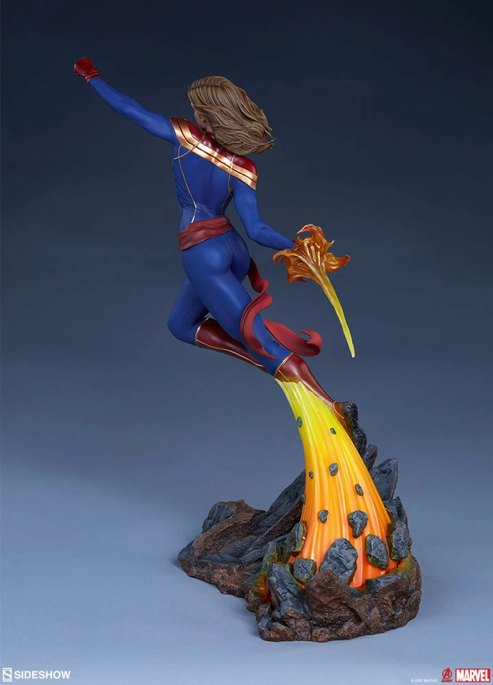 Best Sale 🤩 Captain Marvel Statue By Sideshow Collectibles Avengers Assemble Avengers Earth's Heroes ⭐ 11 Captain Marvel Statue By Sideshow Collectibles Avengers Assemble Avengers Earth's Heroes