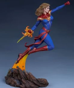 Best Sale 🤩 Captain Marvel Statue By Sideshow Collectibles Avengers Assemble Avengers Earth's Heroes ⭐ 31 Captain Marvel Statue By Sideshow Collectibles Avengers Assemble Avengers Earth's Heroes