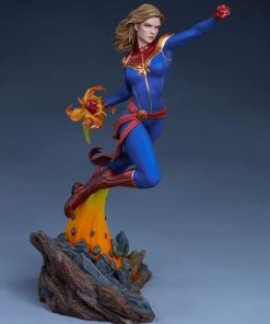 Best Sale 🤩 Captain Marvel Statue By Sideshow Collectibles Avengers Assemble Avengers Earth's Heroes ⭐ 32 Captain Marvel Statue By Sideshow Collectibles Avengers Assemble Avengers Earth's Heroes