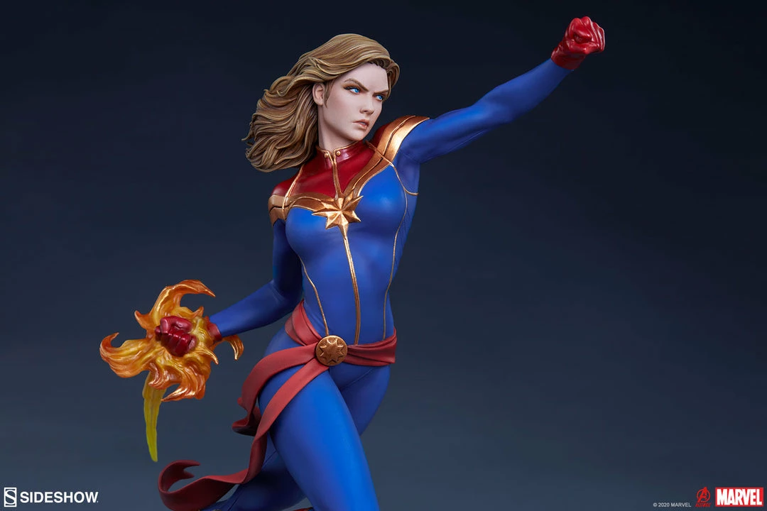 Best Sale 🤩 Captain Marvel Statue By Sideshow Collectibles Avengers Assemble Avengers Earth's Heroes ⭐ 16 Captain Marvel Statue By Sideshow Collectibles Avengers Assemble Avengers Earth's Heroes