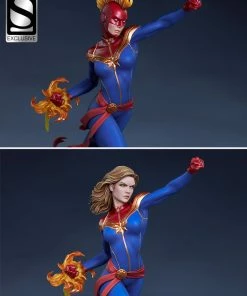 Best Sale 🤩 Captain Marvel Statue By Sideshow Collectibles Avengers Assemble Avengers Earth's Heroes ⭐ 23 Captain Marvel Statue By Sideshow Collectibles Avengers Assemble Avengers Earth's Heroes