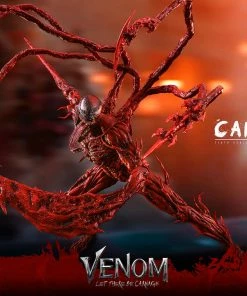 Carnage (Deluxe Version) Sixth Scale Figure By Hot Toys Movie Masterpiece Series - Venom: Let There Be Carnage