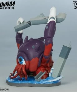 Hot Pop Cultures Store Crabthulu: Terror Of The Deep! Designer Collectible Toy By Unruly Industries™ By Mike