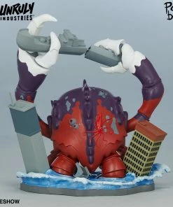 Hot Pop Cultures Store Crabthulu: Terror Of The Deep! Designer Collectible Toy By Unruly Industries™ By Mike