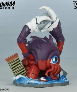 Hot Pop Cultures Store Crabthulu: Terror Of The Deep! Designer Collectible Toy By Unruly Industries™ By Mike